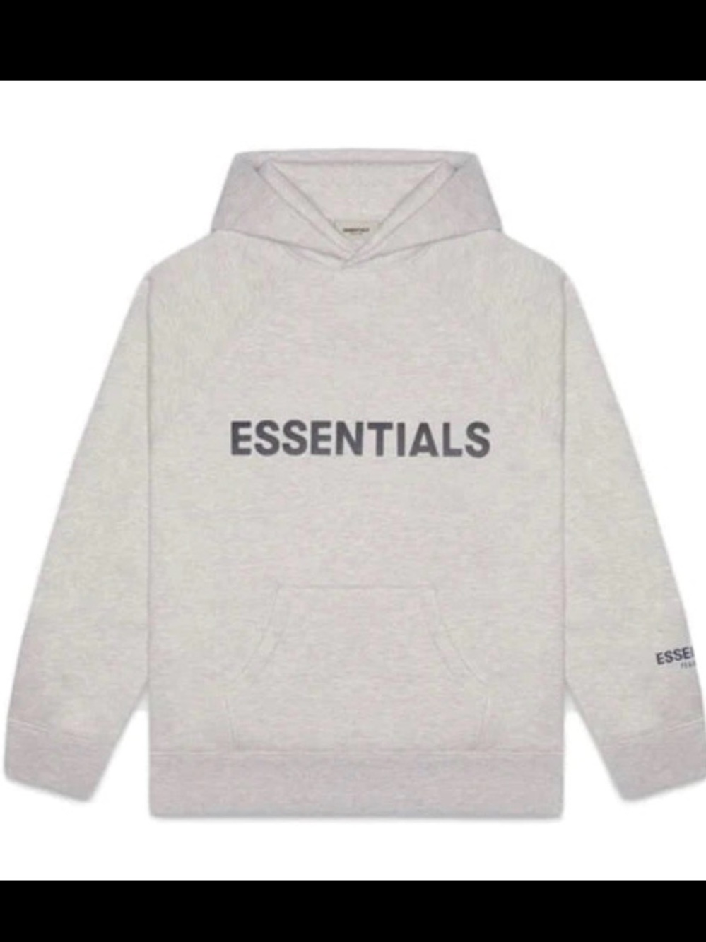 Fear of God Essentials Pullover Hoodie 'Oatmeal'